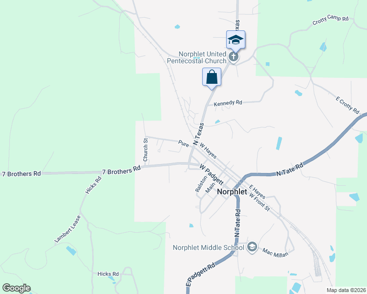 map of restaurants, bars, coffee shops, grocery stores, and more near 402 Pure in El Dorado