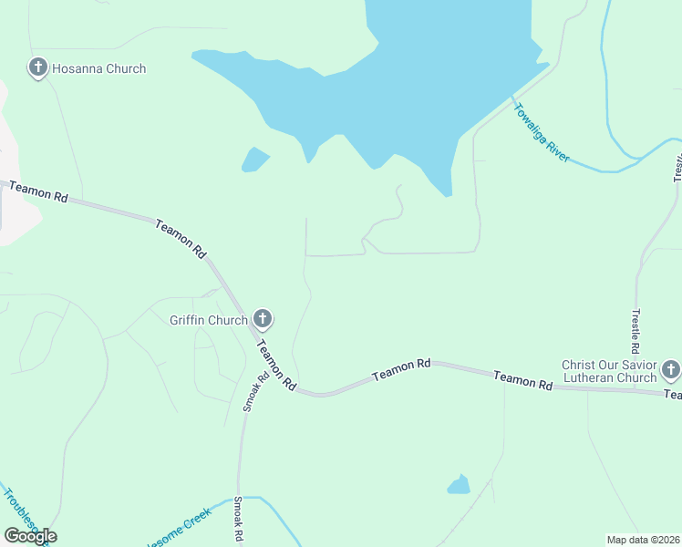 map of restaurants, bars, coffee shops, grocery stores, and more near 176 Smoak Road in Griffin