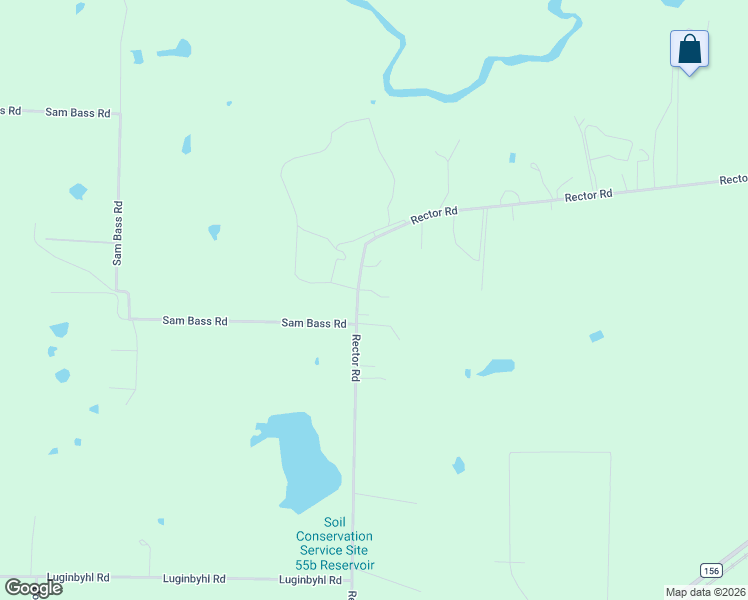 map of restaurants, bars, coffee shops, grocery stores, and more near 7384 Rector Road in Sanger