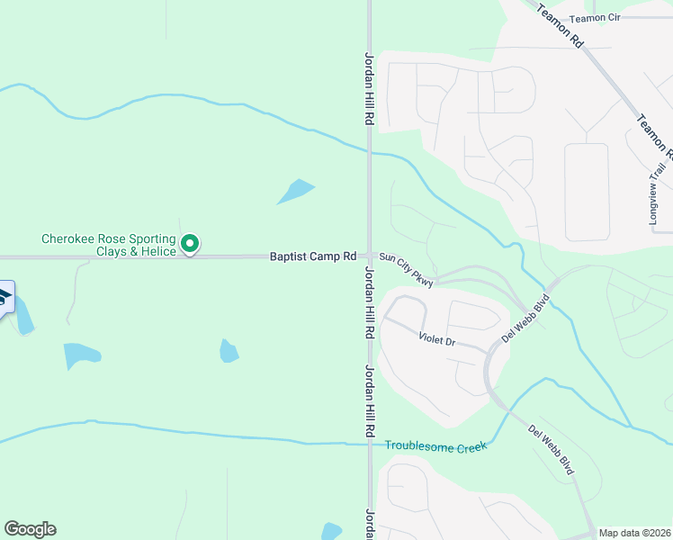 map of restaurants, bars, coffee shops, grocery stores, and more near 1130 Baptist Camp Road in Griffin