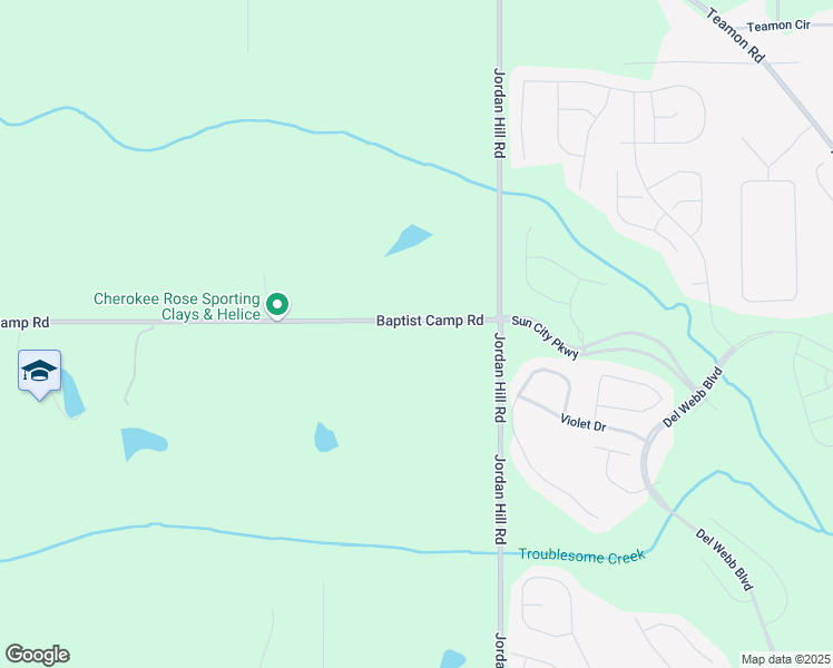 map of restaurants, bars, coffee shops, grocery stores, and more near 1058 Baptist Camp Road in Griffin