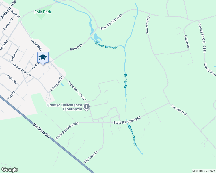 map of restaurants, bars, coffee shops, grocery stores, and more near 1 Iberia Court in Holly Hill