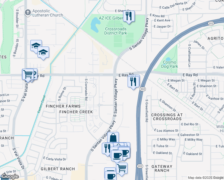 San Tan Village Map 1690 South Santan Village Parkway, Gilbert Az - Walk Score