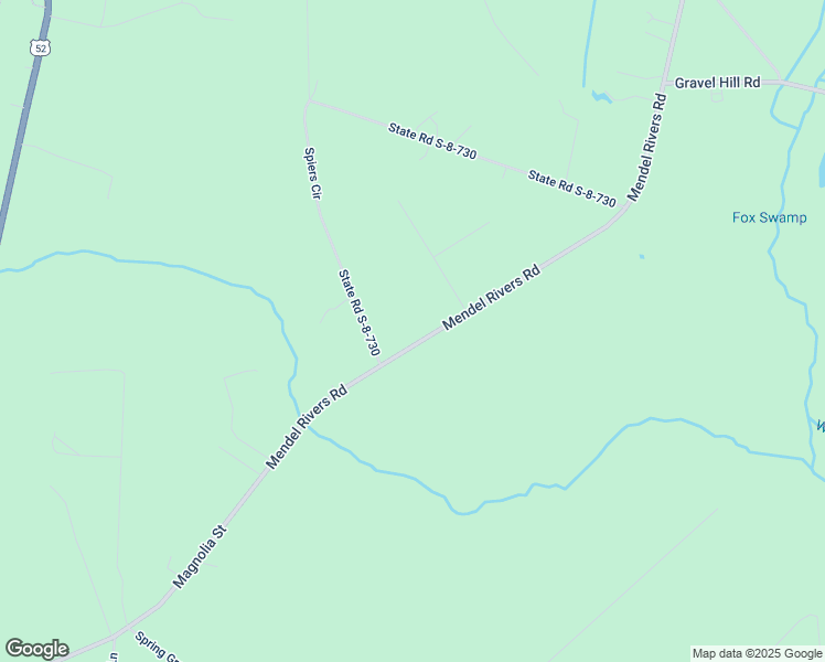 map of restaurants, bars, coffee shops, grocery stores, and more near 1068 Mendel Rivers Road in Bonneau