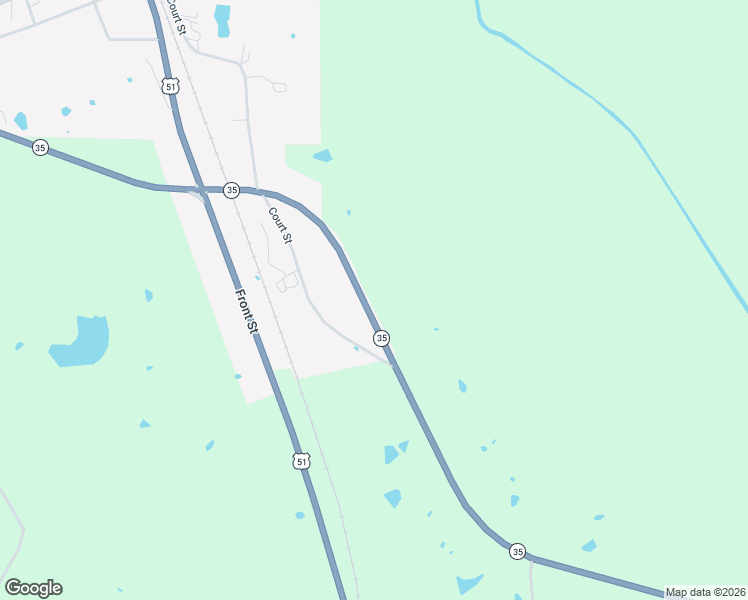 map of restaurants, bars, coffee shops, grocery stores, and more near 439 Court Street in Vaiden