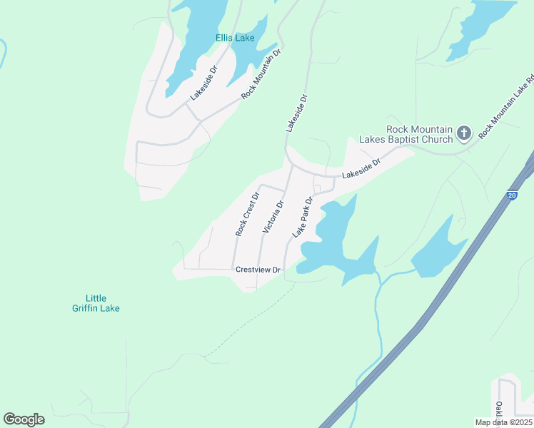 map of restaurants, bars, coffee shops, grocery stores, and more near 1128 Victoria Dr in Jefferson