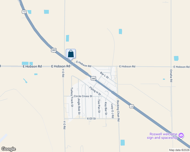 map of restaurants, bars, coffee shops, grocery stores, and more near 6223 South Main Street in Roswell