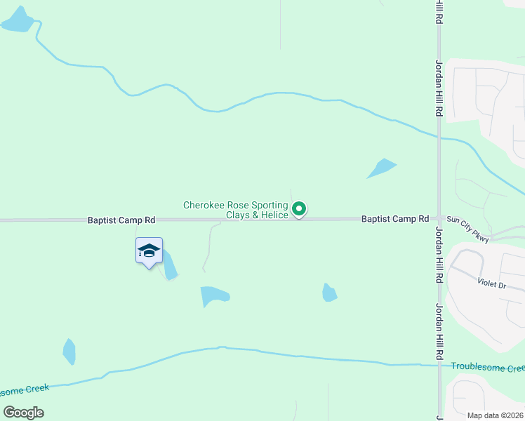 map of restaurants, bars, coffee shops, grocery stores, and more near 835 Baptist Camp Road in Griffin
