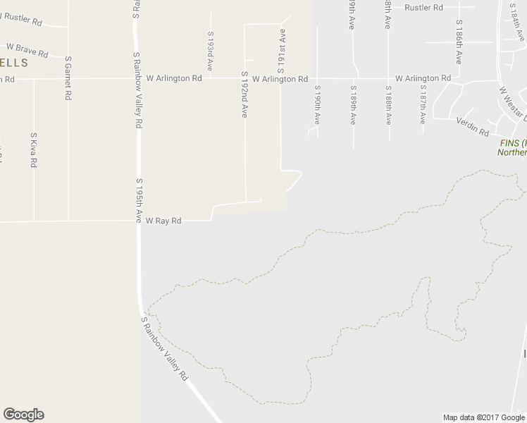 map of restaurants, bars, coffee shops, grocery stores, and more near 13907 South 192nd Avenue in Buckeye