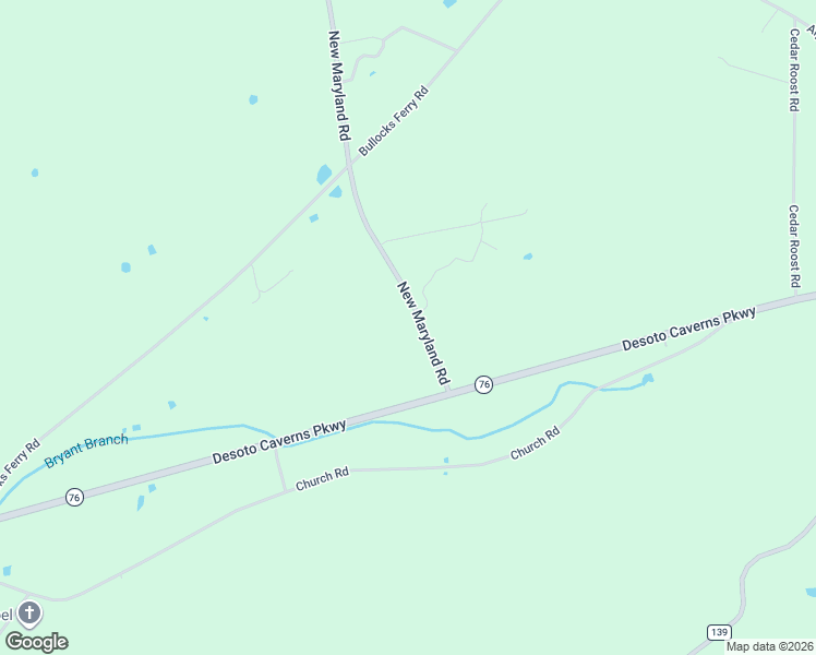 map of restaurants, bars, coffee shops, grocery stores, and more near New Maryland Road in Alpine