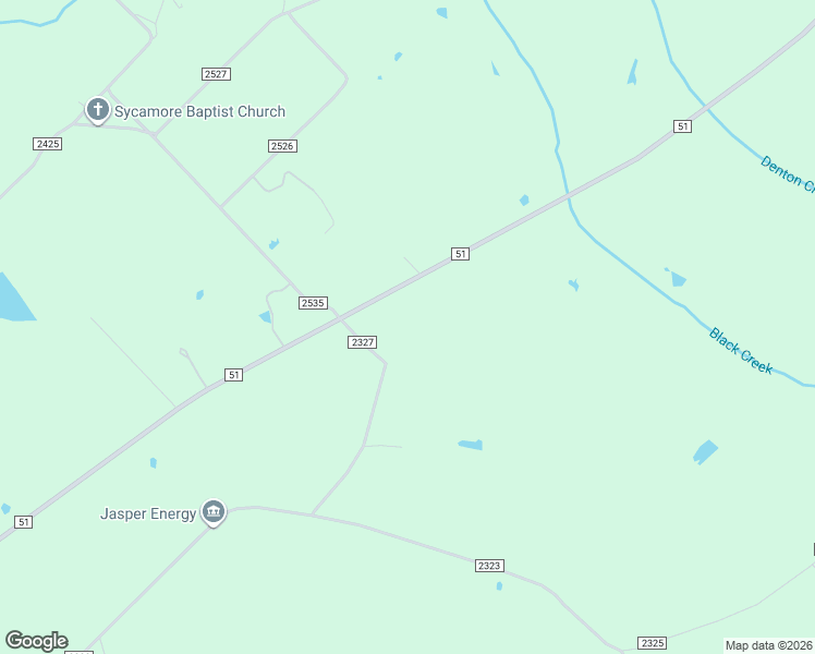 map of restaurants, bars, coffee shops, grocery stores, and more near 145 County Road 2327 in Decatur