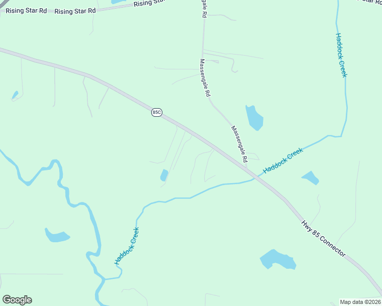 map of restaurants, bars, coffee shops, grocery stores, and more near 389 Highway 85 Connector in Brooks