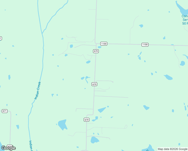 map of restaurants, bars, coffee shops, grocery stores, and more near 11037 County Road 670 in Blue Ridge