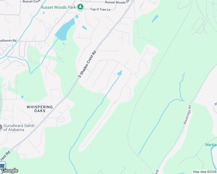 map of restaurants, bars, coffee shops, grocery stores, and more near 1970 Lakemont Drive in Birmingham