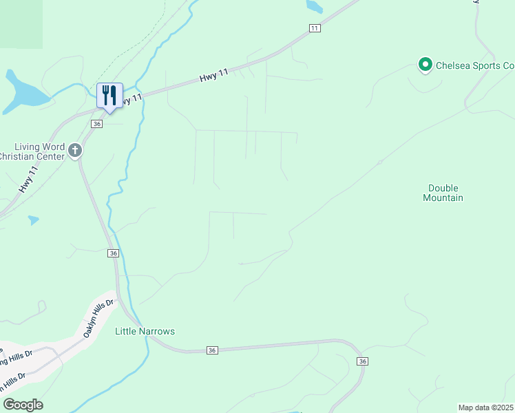 map of restaurants, bars, coffee shops, grocery stores, and more near 321 Normandy Lane in Chelsea