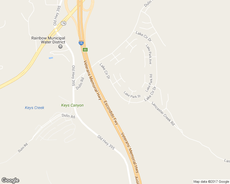 map of restaurants, bars, coffee shops, grocery stores, and more near 4030 Lake Circle Drive in Fallbrook