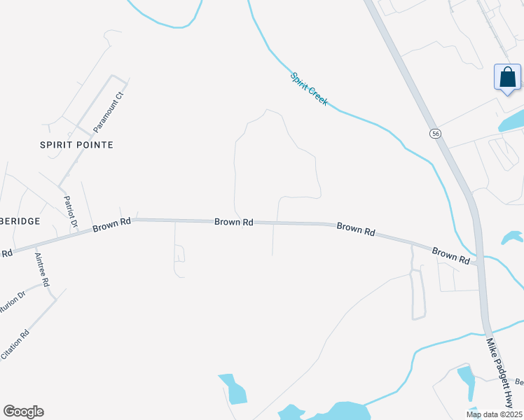 map of restaurants, bars, coffee shops, grocery stores, and more near 1307 Brown Road in Hephzibah
