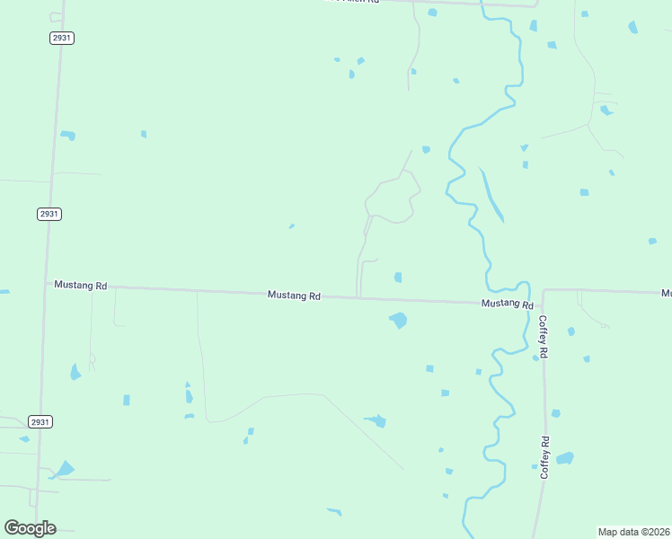 map of restaurants, bars, coffee shops, grocery stores, and more near 12211 Mustang Road in Pilot Point