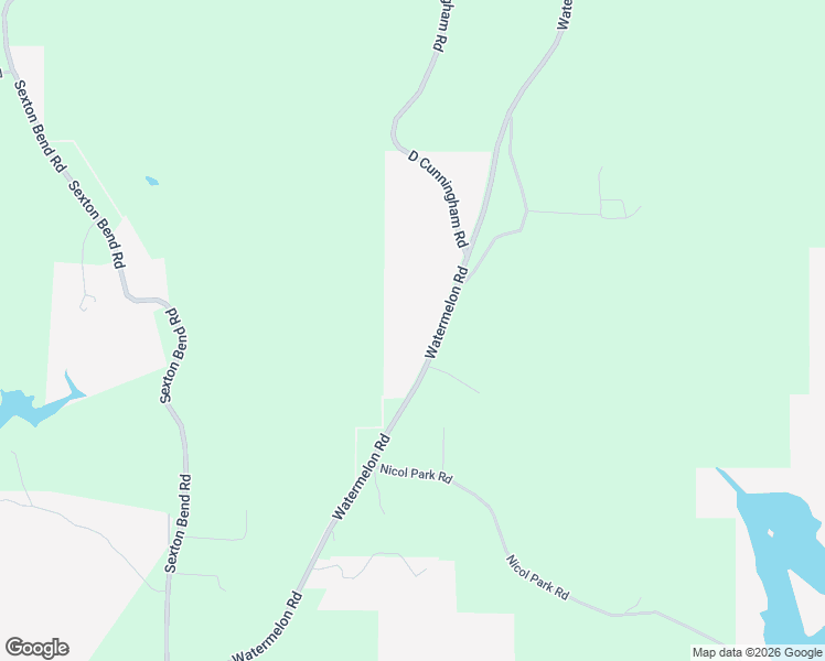 map of restaurants, bars, coffee shops, grocery stores, and more near 14458 Watermelon Road in Tuscaloosa