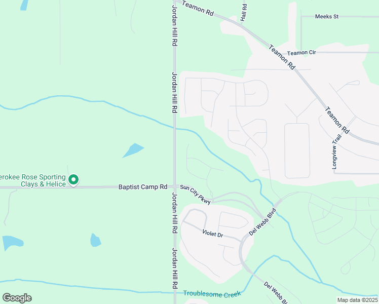 map of restaurants, bars, coffee shops, grocery stores, and more near 138 Jasper Court in Griffin