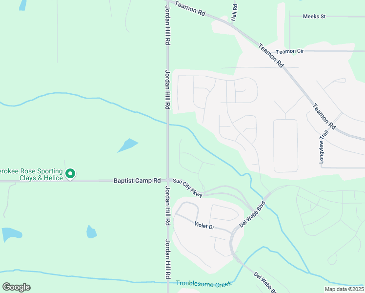 map of restaurants, bars, coffee shops, grocery stores, and more near 138 Jasper Court in Griffin