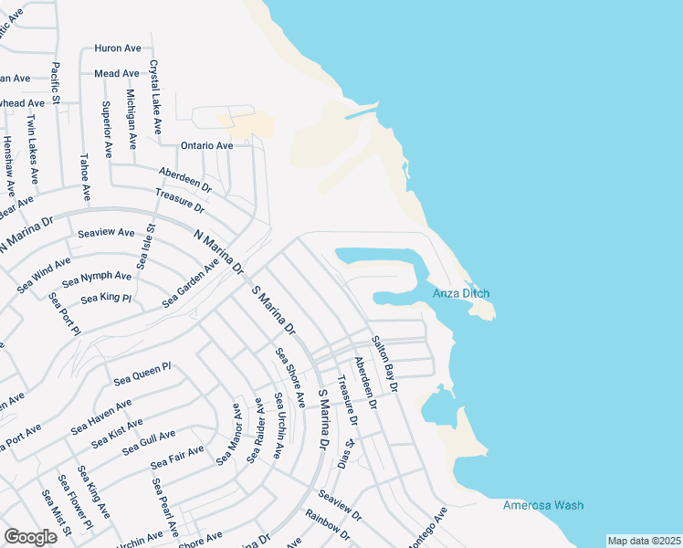 map of restaurants, bars, coffee shops, grocery stores, and more near 2676 Salton Bay Drive in Thermal