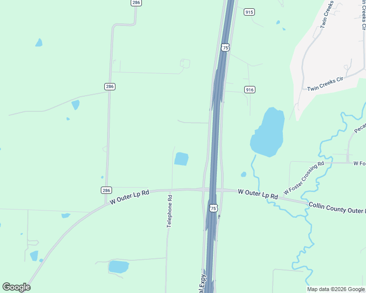 map of restaurants, bars, coffee shops, grocery stores, and more near 8221 U.S. 75 in Anna