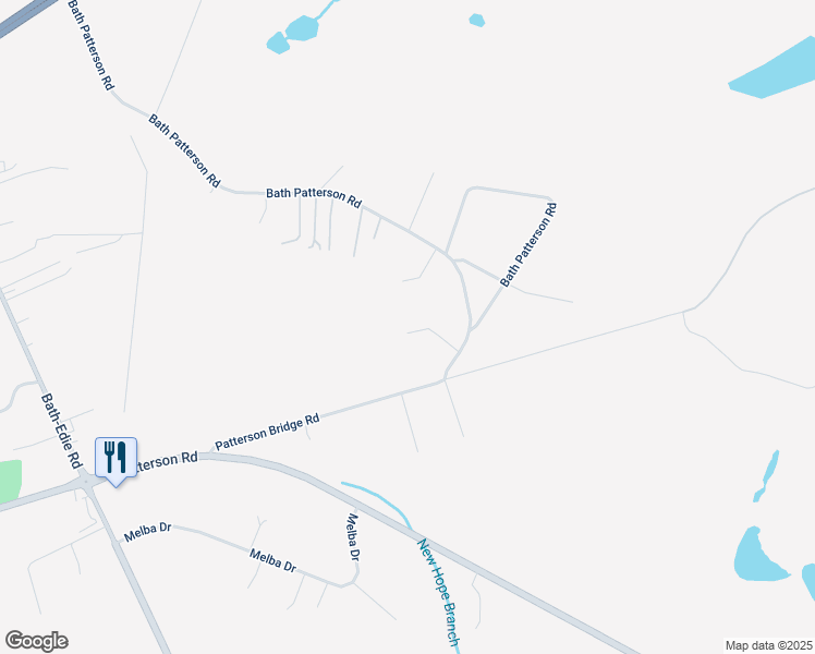 map of restaurants, bars, coffee shops, grocery stores, and more near 3324 Bath Patterson Road in Hephzibah