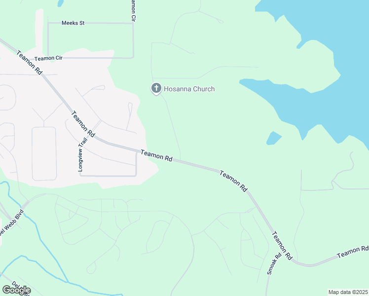 map of restaurants, bars, coffee shops, grocery stores, and more near 32 Hosanna Road in Griffin