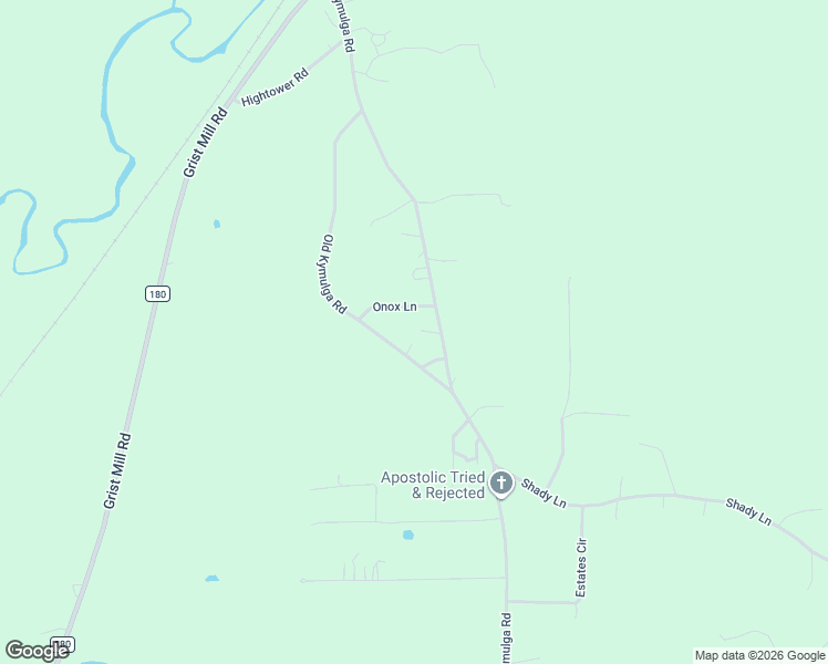 map of restaurants, bars, coffee shops, grocery stores, and more near 1635 Kymulga Road in Childersburg