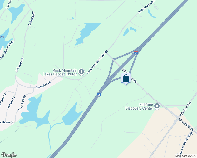 map of restaurants, bars, coffee shops, grocery stores, and more near 907 Ventura Drive in McCalla