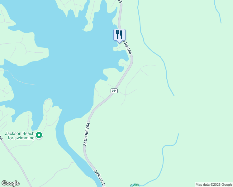map of restaurants, bars, coffee shops, grocery stores, and more near 24 Menlo Park Drive in Monticello