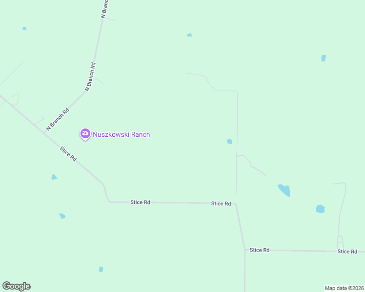 map of restaurants, bars, coffee shops, grocery stores, and more near North Hickory Road in Krum