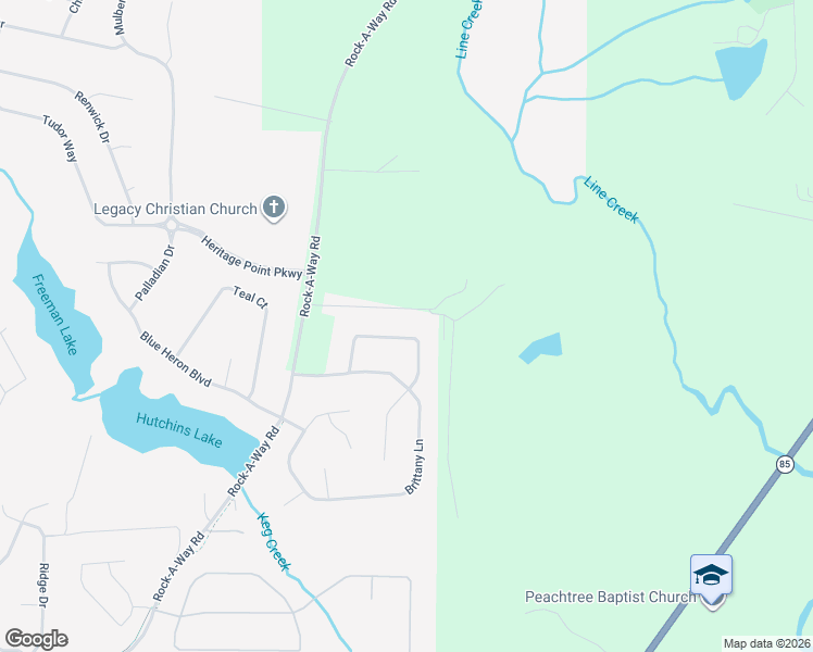 map of restaurants, bars, coffee shops, grocery stores, and more near 512 Christian Circle in Senoia