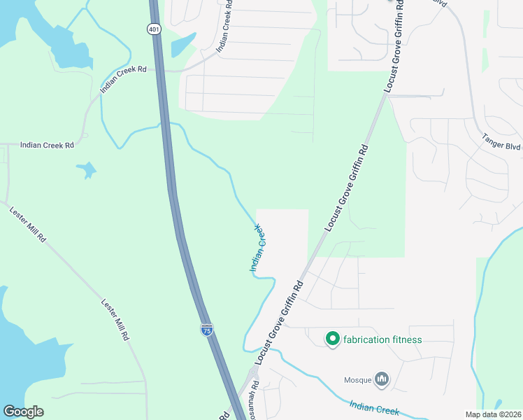 map of restaurants, bars, coffee shops, grocery stores, and more near in Locust Grove