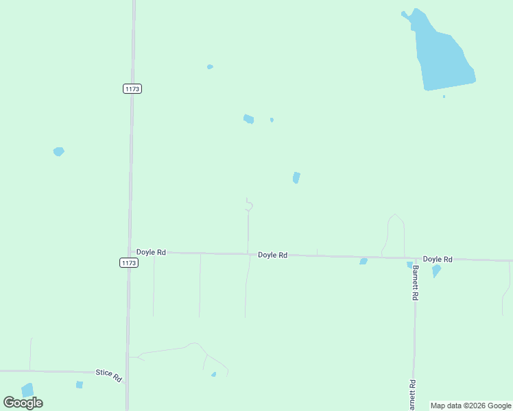 map of restaurants, bars, coffee shops, grocery stores, and more near 12308 Doyle Road in Krum