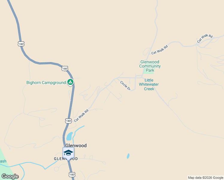 map of restaurants, bars, coffee shops, grocery stores, and more near White Water Road in Catron County