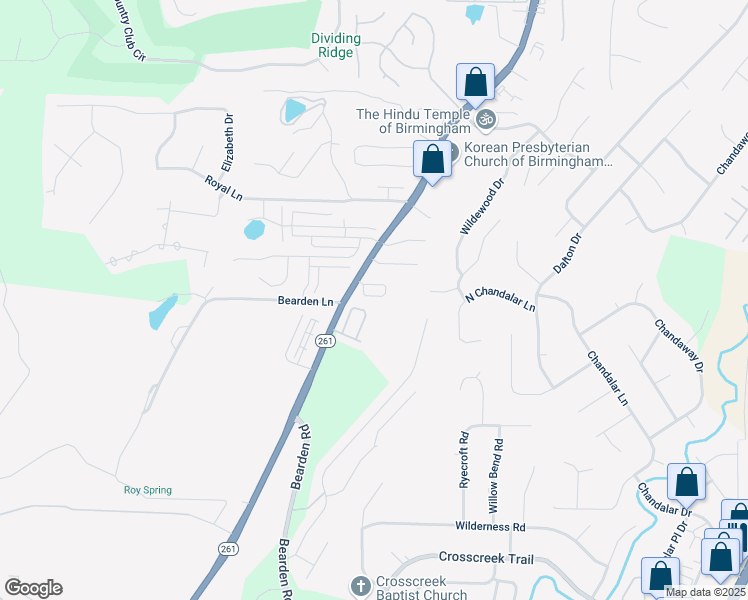 map of restaurants, bars, coffee shops, grocery stores, and more near 142 Sugar Drive in Pelham