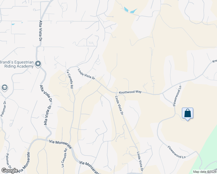 map of restaurants, bars, coffee shops, grocery stores, and more near 3592 Vista Laguna Road in Fallbrook