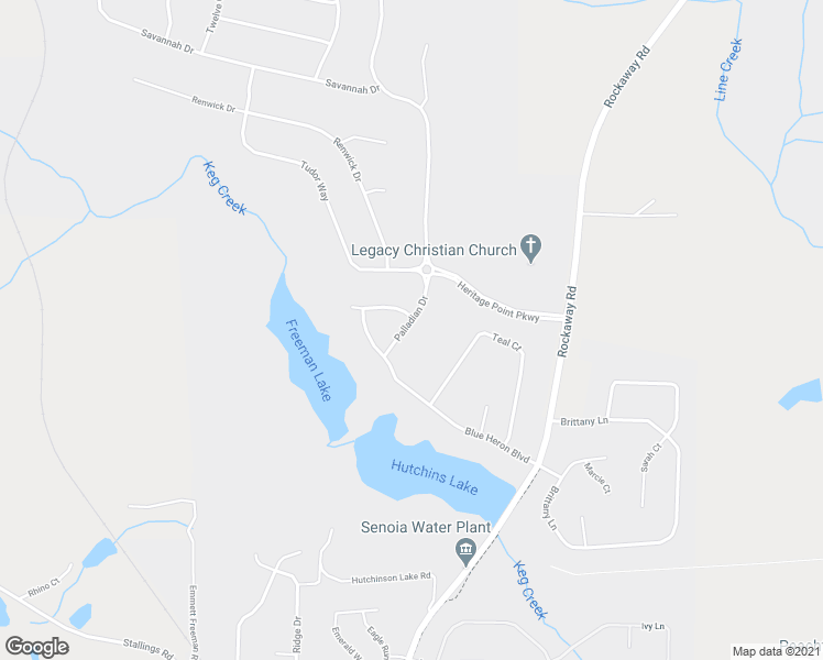 map of restaurants, bars, coffee shops, grocery stores, and more near 60 Palladian Drive in Senoia