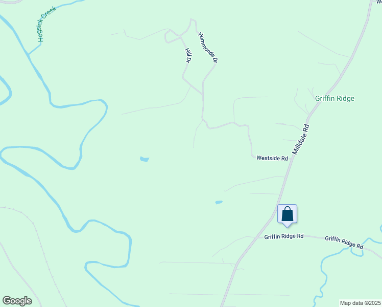 map of restaurants, bars, coffee shops, grocery stores, and more near 18920 Westside Road in Brookwood