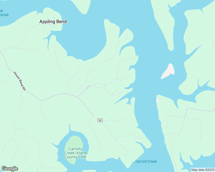 map of restaurants, bars, coffee shops, grocery stores, and more near Legacy Point Drive in Northport