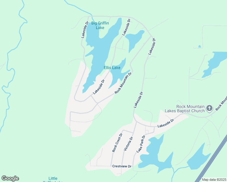 map of restaurants, bars, coffee shops, grocery stores, and more near 2115 Rock Mountain Drive in McCalla