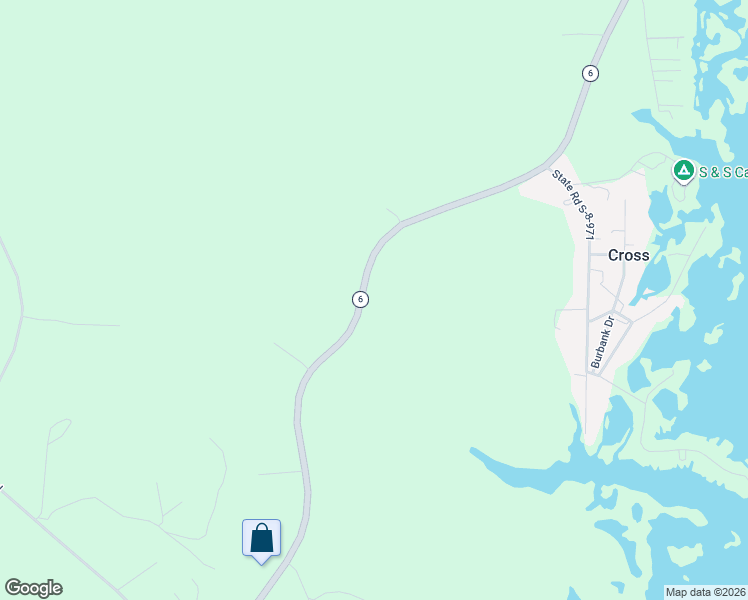 map of restaurants, bars, coffee shops, grocery stores, and more near 1720 Ranger Drive in Cross