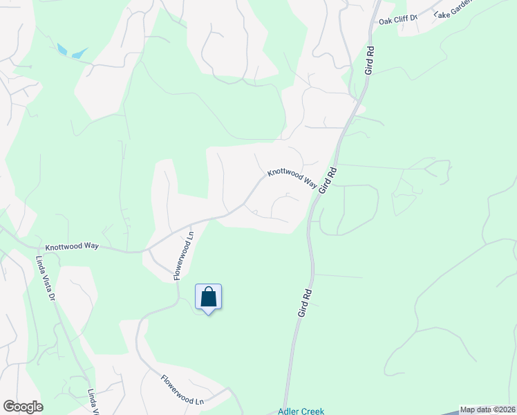 map of restaurants, bars, coffee shops, grocery stores, and more near 3724 Cedar Vale Way in Fallbrook