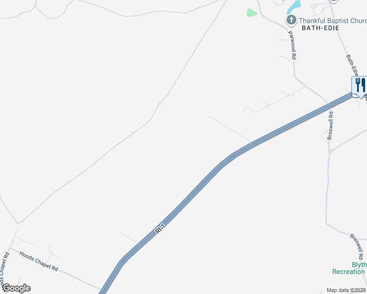 map of restaurants, bars, coffee shops, grocery stores, and more near 4821 Deans Bridge Road in Blythe