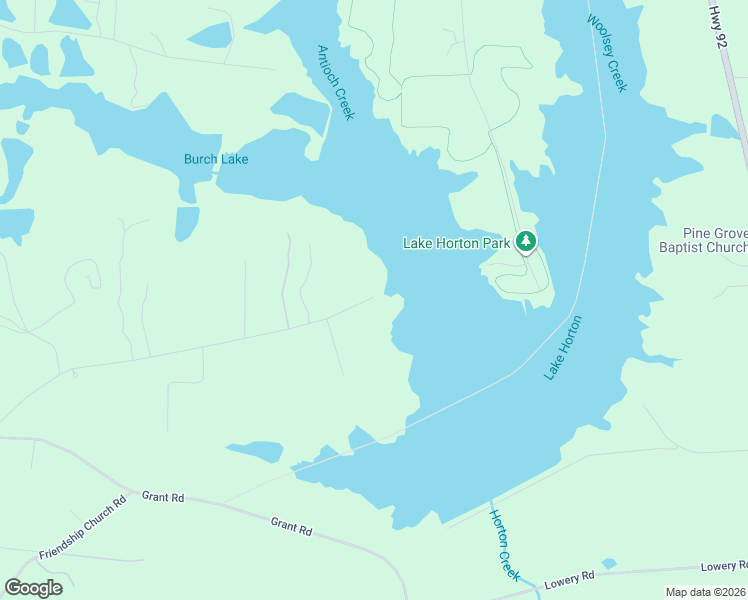map of restaurants, bars, coffee shops, grocery stores, and more near 160 Horton Road in Fayetteville