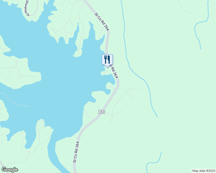 map of restaurants, bars, coffee shops, grocery stores, and more near 8810 Jackson Lake Road in Monticello