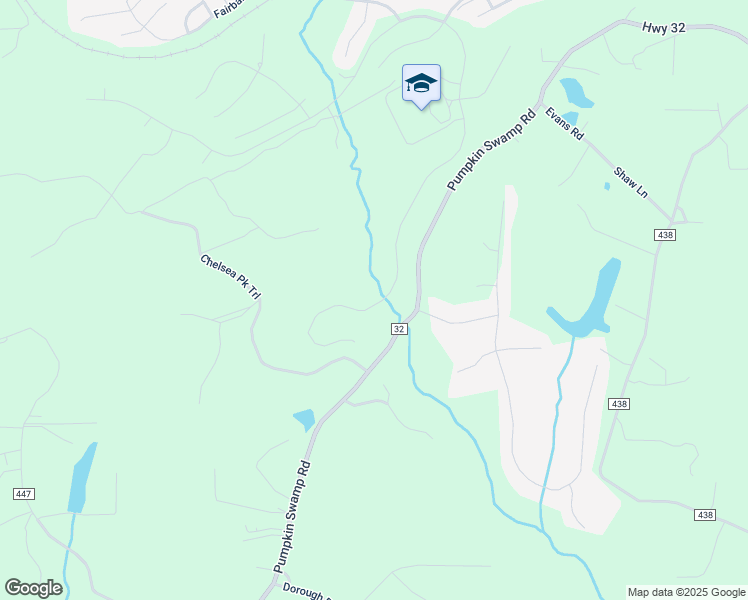 map of restaurants, bars, coffee shops, grocery stores, and more near Crossings Drive in Chelsea