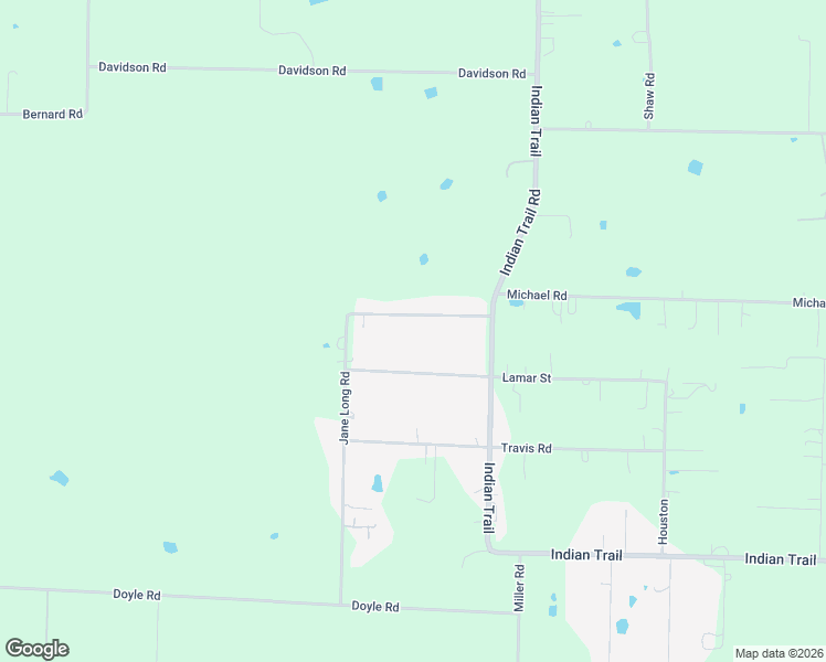 map of restaurants, bars, coffee shops, grocery stores, and more near 7841 Jane Long Road in Sanger
